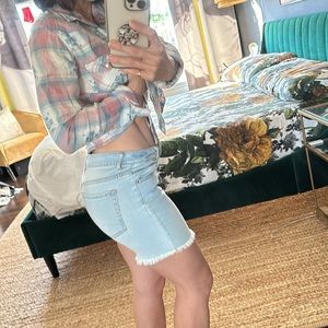 Mid Thigh Length Jean Short